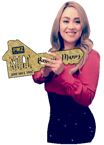 PmzRealEstateBereniceMunoz giphyupload real estate gold sparkle Sticker