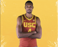 Mens Basketball Yes GIF by USC Trojans