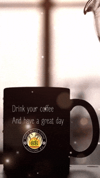 Good Morning Coffee Lover GIF by Berk's Beans Coffee