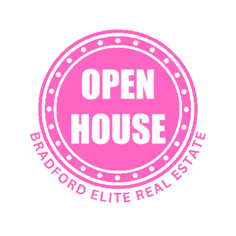 bradfordelite giphyupload realtor open house openhouse Sticker