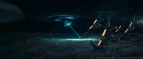 outer space dog fight GIF by 20th Century Fox Home Entertainment