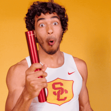 Track Field GIF by USC Trojans