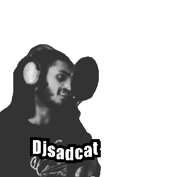 djsadcat rap rapper dj sadcat djsadcat Sticker