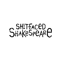 SFShakespeare shitfacedshakespeare Sticker