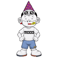 Vibing Turn It Up Sticker by Zhot Shop