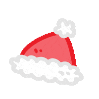 Santa Hat Love Sticker by Ai and Aiko