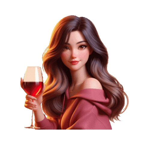 Vinho Brinde Sticker
