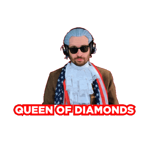 Red Queen Drawing Sticker