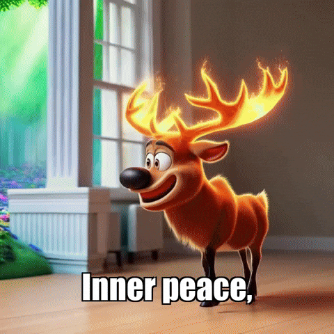 Inner Peace Balance GIF by elkijahspark