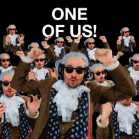 Welcoming One Of Us GIF