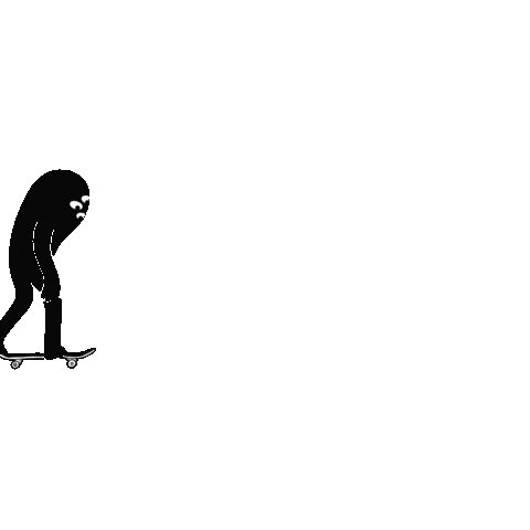 Monster Skating Sticker by KMGYeah