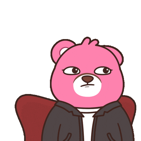 Teddy Bear What Sticker by BEARISH