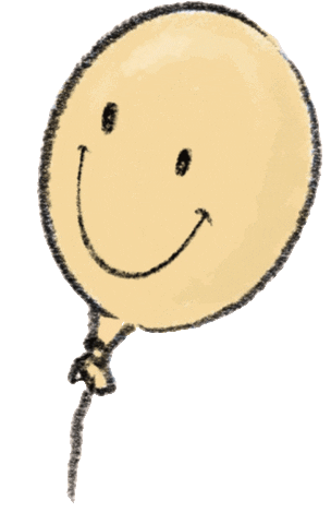 ilovesomeonewithcancer giphyupload smile balloon floating Sticker