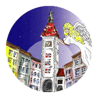 Christmas Oberösterreich Sticker by Wels Marketing & Touristik GmbH