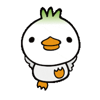 Walk Duck Sticker by Sponya