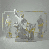 3d gold GIF by Gifmk7