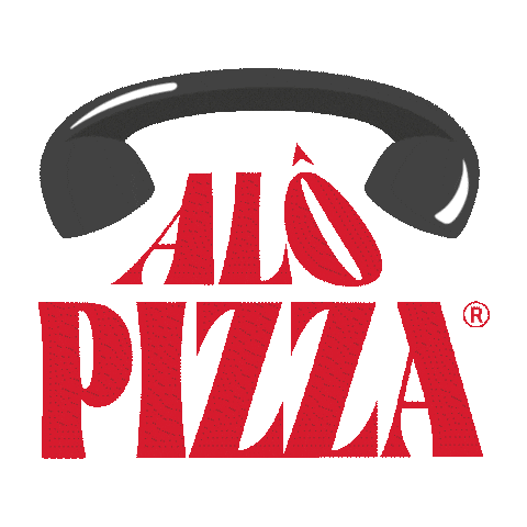 Alo_Pizza giphyupload pizza logotipo alô pizza Sticker