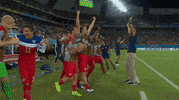 celebrations win GIF by HuffPost