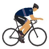 Training Cycling Sticker by Martini