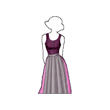 MarktmusikHeiligenkreuz tracht dirndl blasmusik polka Sticker