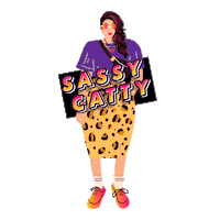 Sassy Fashion Sticker by allplussize