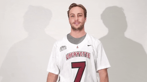 Mens Lacrosse Roll Pards GIF by Lafayette Leopards