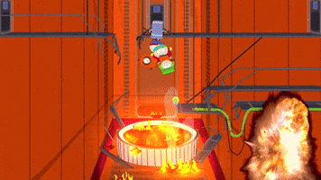 Kenny Dies In Lava