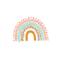 Happy Rainbow Sticker by Miniland Dolls