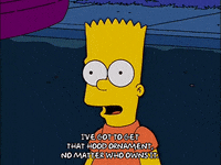 happy bart simpson GIF