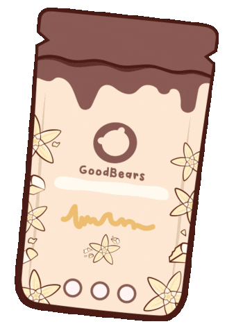 Bear Chocolate Sticker by GoodBears