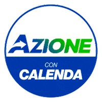 Azione politica azione calenda partito Sticker