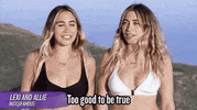 beach swimming GIF
