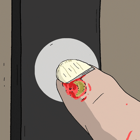 Aanenmatig grappig ding dong rolf animatie GIF