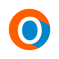 Orange Abc Sticker
