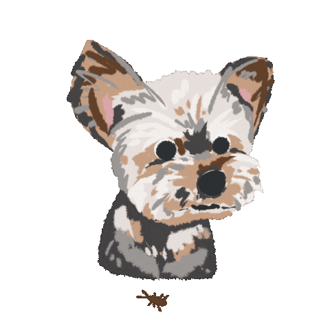 Happy Dog Sticker