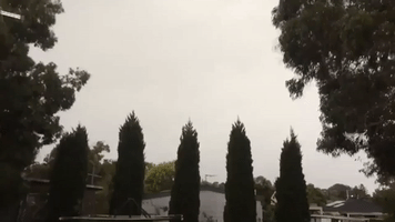 Sparks Fly as Lightning Hits Southeast Melbourne