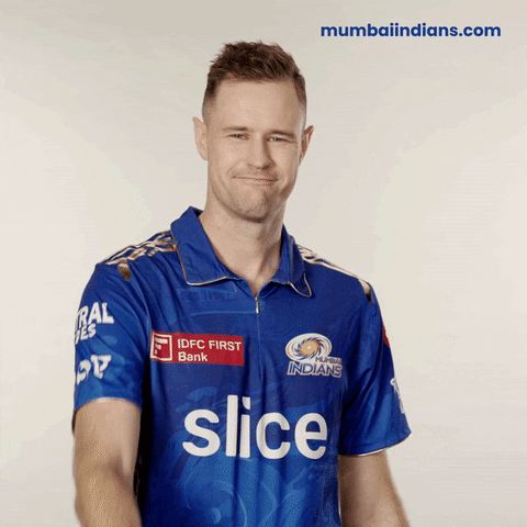 Happy Cricket GIF by Mumbai Indians