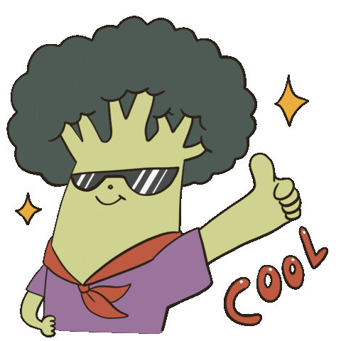 Vegetable Yes Sticker