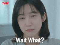 Confused Wait What GIF by tvN Official