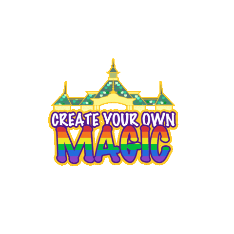 Rainbow Create Sticker by Enchanted Kingdom