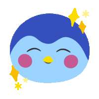finchcare happy sparkle bird self care Sticker