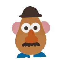 hat mustache STICKER by imoji