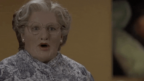 Doubtfire GIF by Leroy Patterson