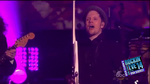 fall out boy salute GIF by New Year's Rockin' Eve