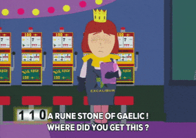slot machines bar GIF by South Park 