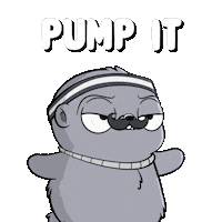 Happy Pump It Sticker by Fugz Official