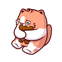 budjifriends cats crying crybaby toto Sticker