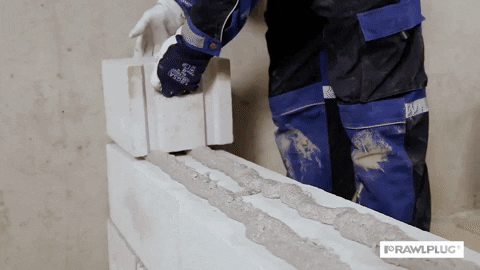 Construction Process GIF by Rawlplug