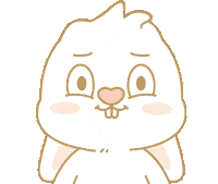 Bunny 蛤 Sticker by ATTITUDETO艾特兔