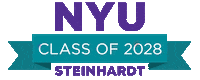 New York University Nyu Sticker by MeetNYU